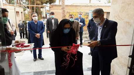  افتتاح مرکز خدمات جامع سلامت شهری روستایی زنده یاد نرگس خاتم ساز خرمی شهر امیریه دامغان